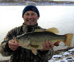 Bass Fishing Power Plant Lakes In The Winter