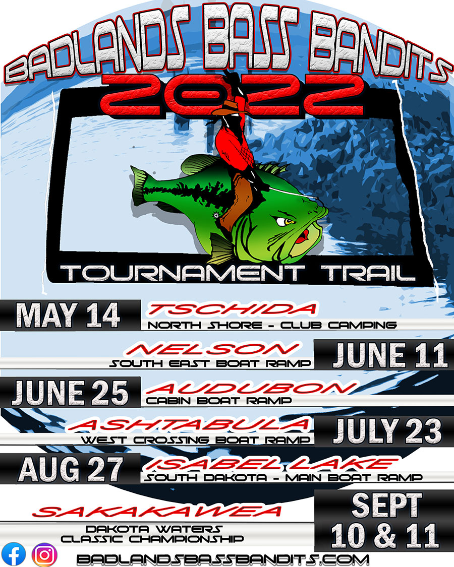 Badlands bass bandits tournament schedule bass fishing