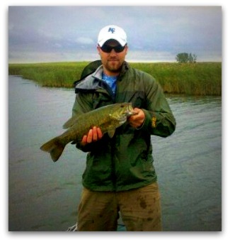 Eric Ehn with a nice smallmouth