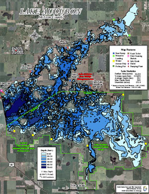 Lake Audubon Records