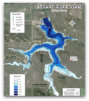 Indian Creek Dam Lake Records