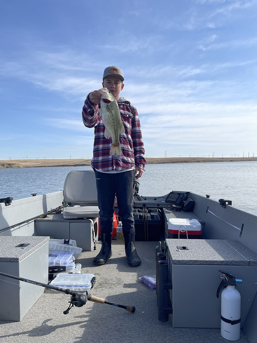bass fishing north dakota